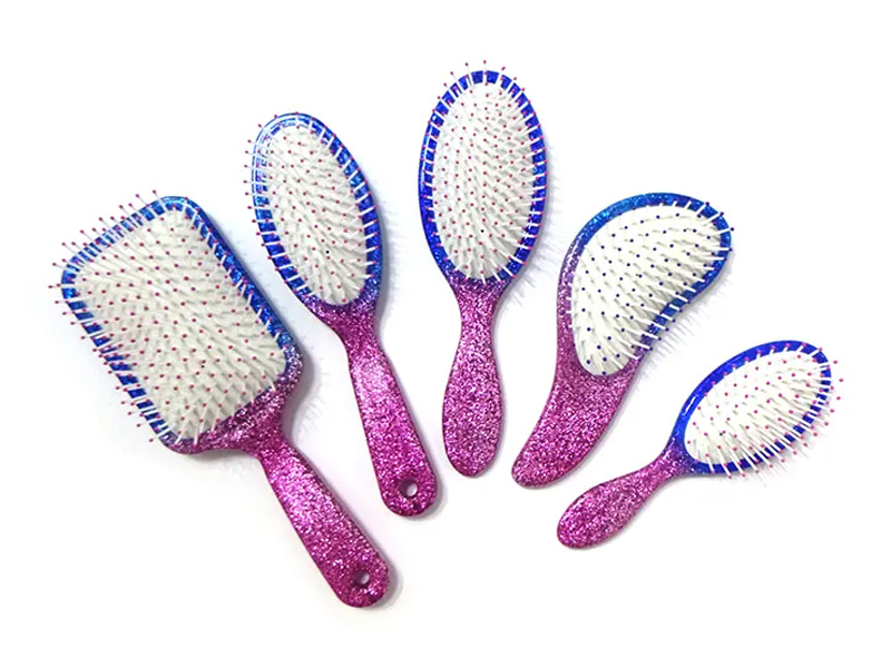برس موی موج دار برس مو شامپو سشوار پلاستیکی Paddle