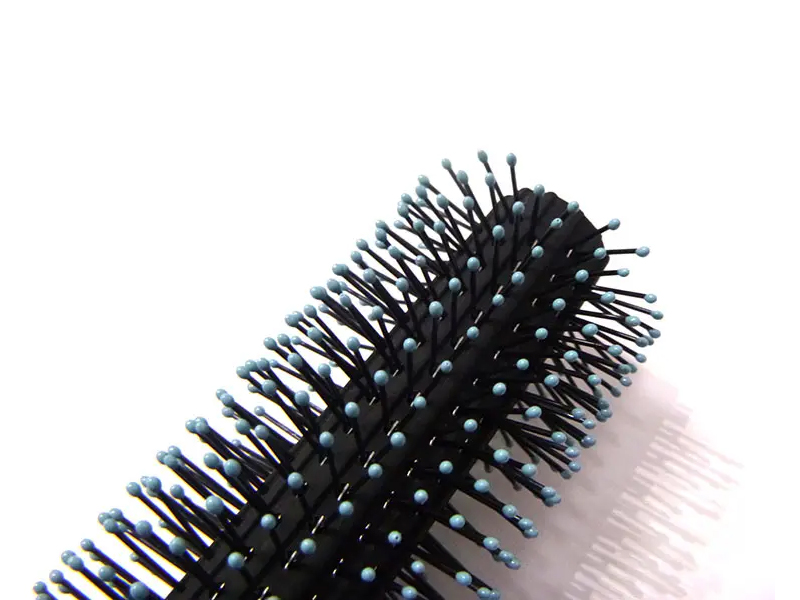 ست شانه ماساژور پوست سر با دسته پلاستیکی Detangle Hard Bristle
